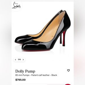 Christian Louboutin Dolly Pump - size 39